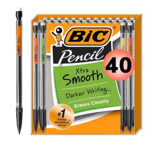 pencil mechanical with clean eraser