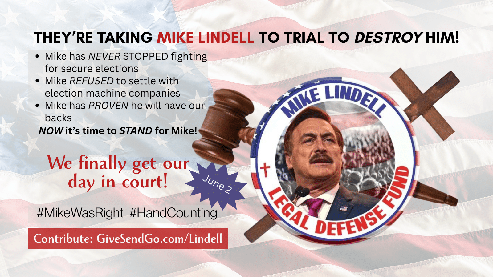 Trial to destroy Mike Lindell
