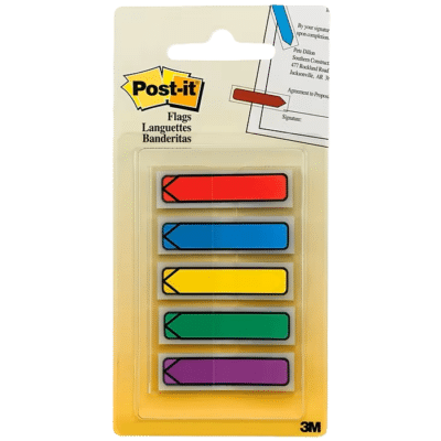 Arrow flags to indicate valid write-in votes