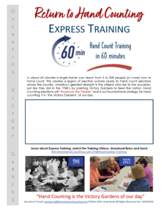Express Training Promo Flyer