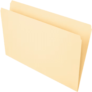 legal file folders to use as dividers in binders