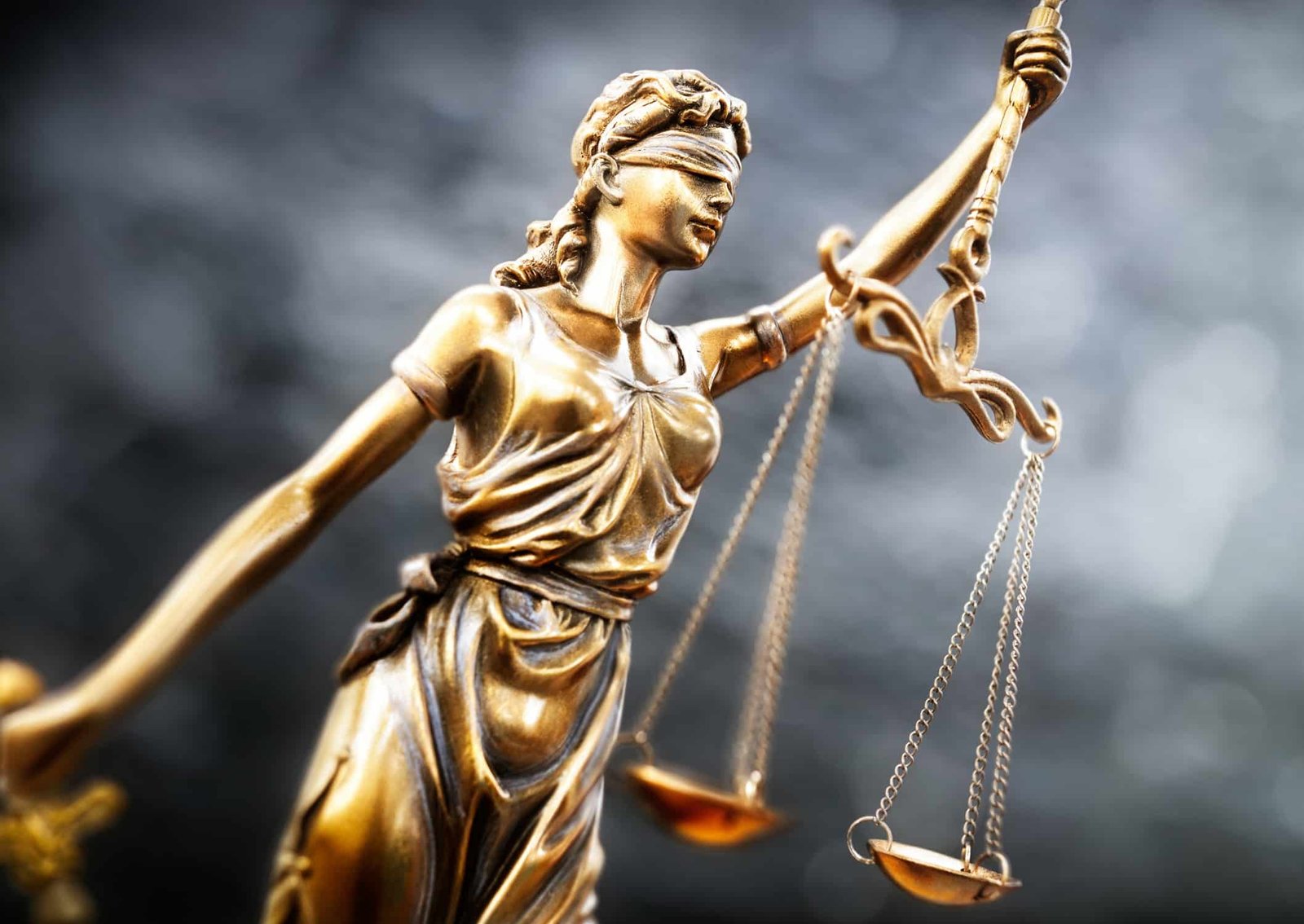 Lady Justice with scales