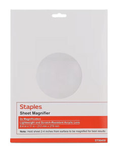 sheet magnifier