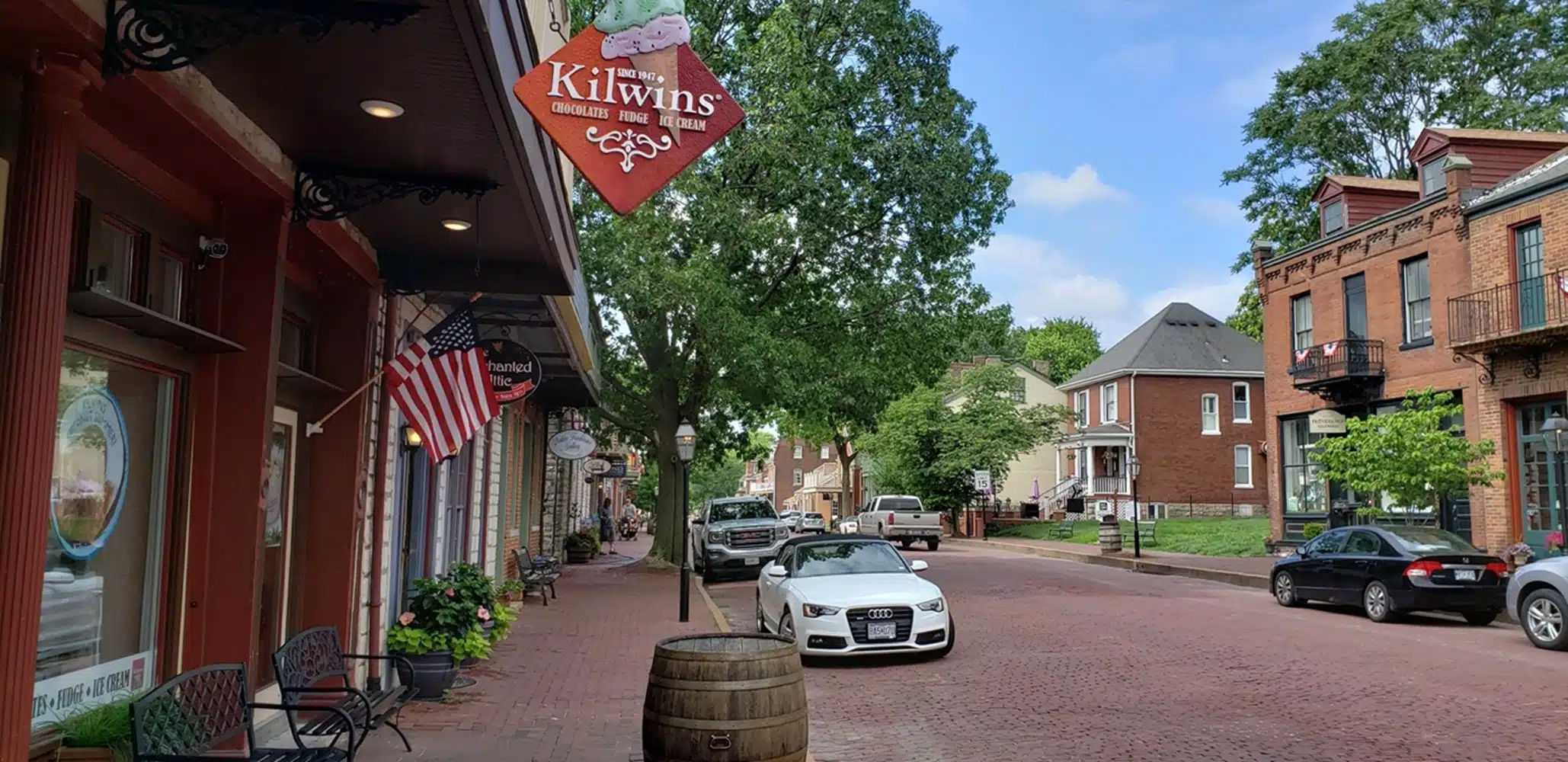St Charles Missouri historic downtown