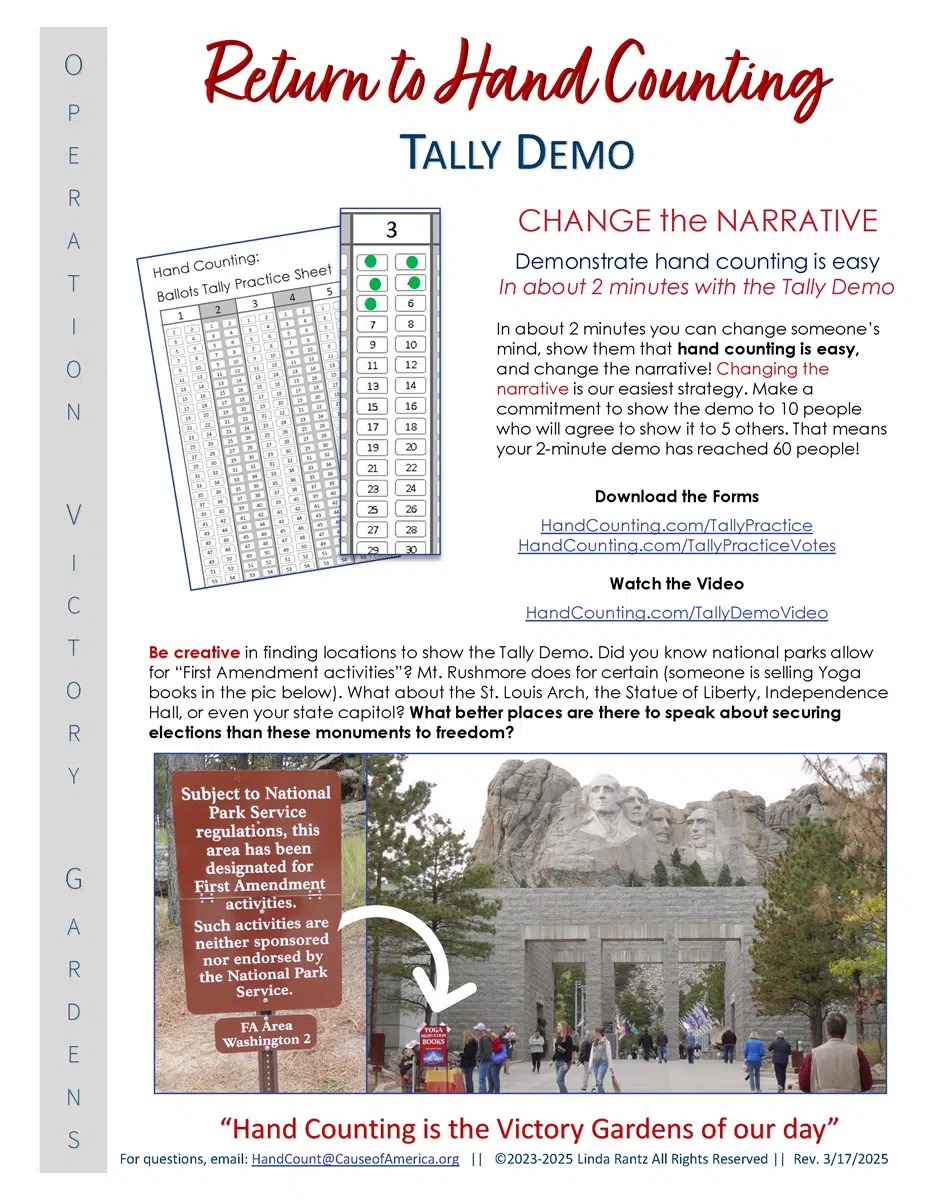 Tally Demo Flyer Tally Demo Flyer